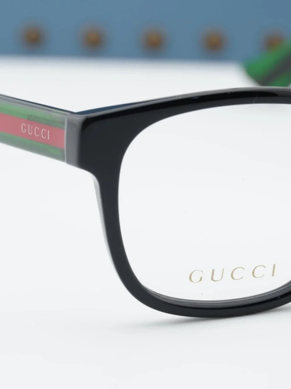 Gucci GG0004O 002 Square Eyeglasses - Black 53mm